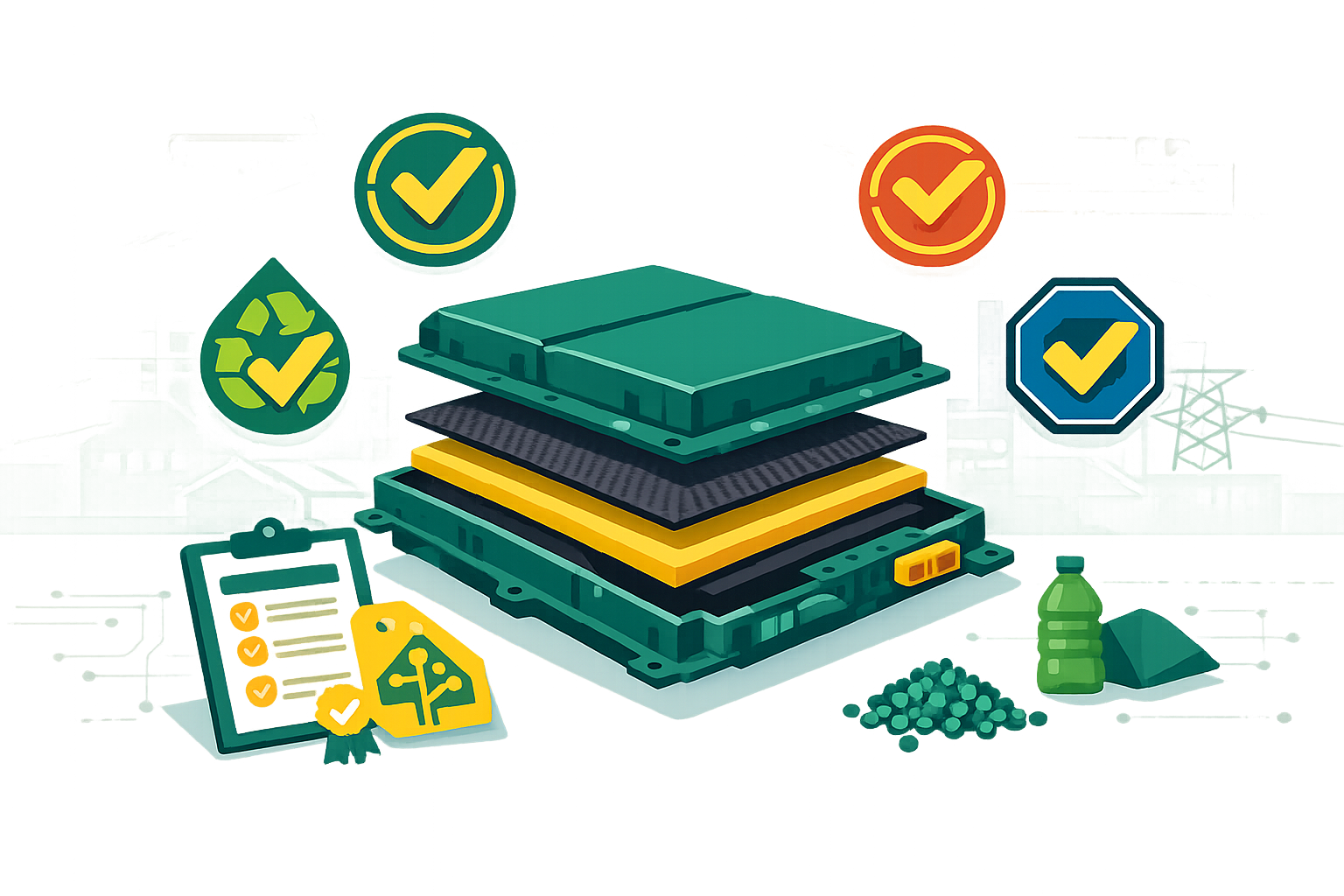 North American OEMs Mandate Third-Party PCR Verification for EV Battery Housings