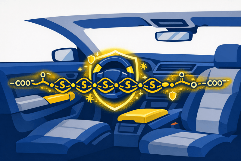 Sulfur-Based Antimicrobial Polymer Advances Could Reshape Automotive Interior Plastics