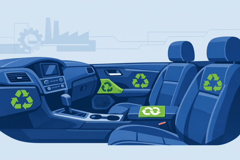 U.S. Interior-Plastics Rule Nears Finalization as PCR Mandates Reshape Auto Supply Chains