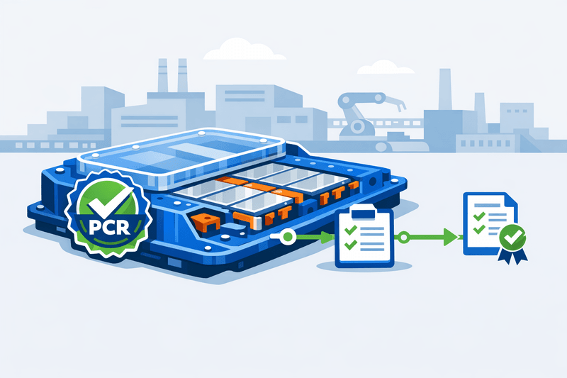 North American OEMs Tighten PCR Certification Requirements for EV Battery Housings