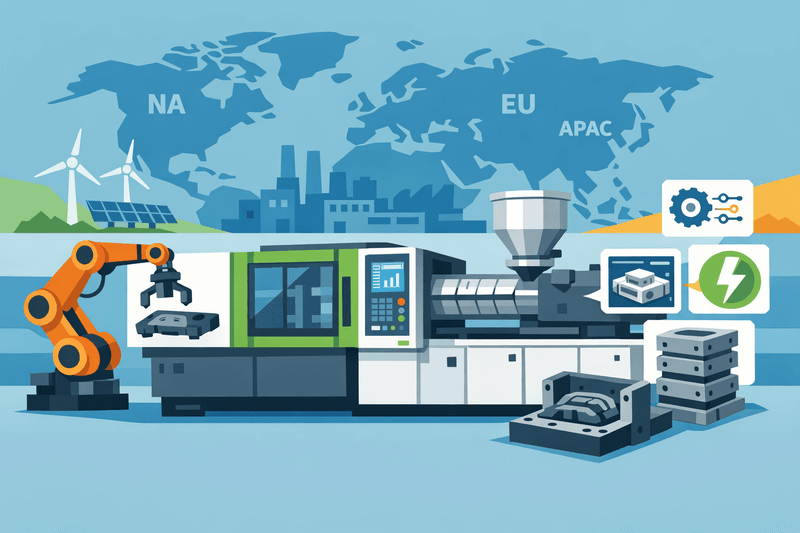 Supply-Chain Diversification Reshapes Injection Molding Machinery Demand