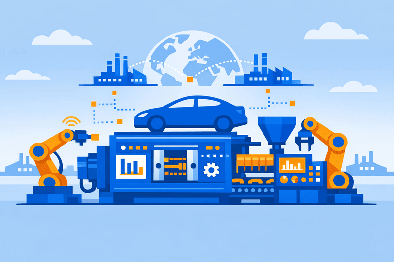 AI-Driven Injection Molding and China+1 Strategy: How Automotive Plastics Capacity Is Shifting Through 2035