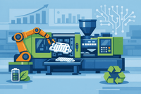 Injection Molding Machinery Market to Reach $14.28 Billion by 2035