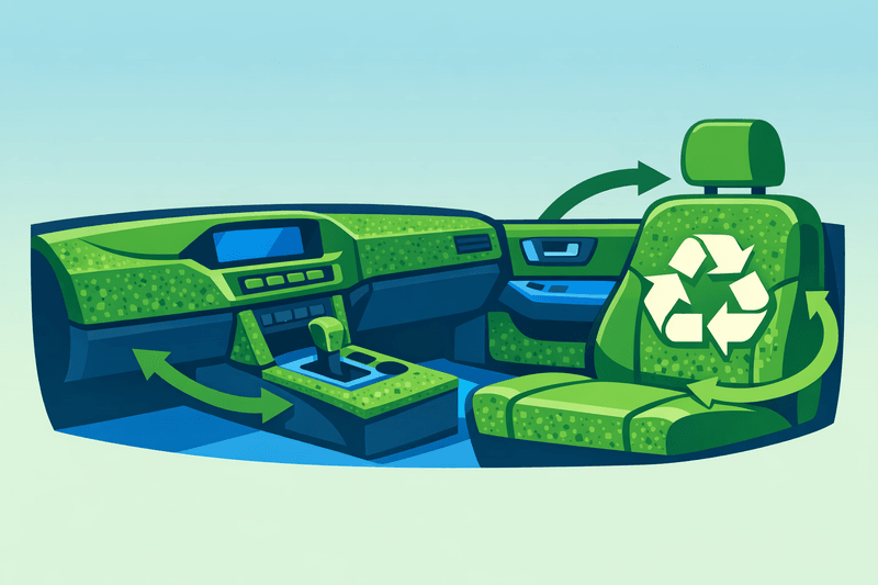 US Automakers Accelerate PCR Pilots as Federal Interior-Plastics Rule Nears