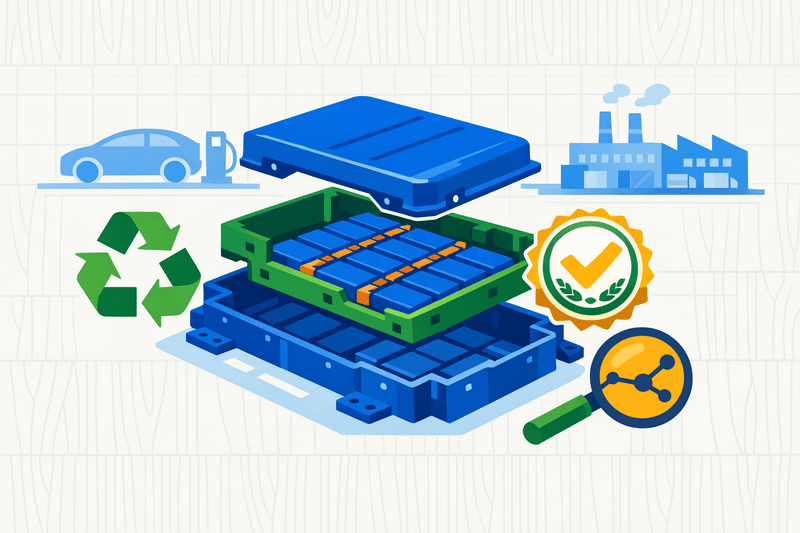 North American OEMs Push Third-Party PCR Certification for EV Battery Housings