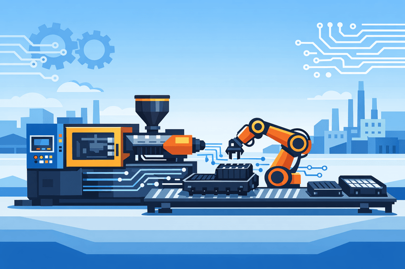 Global Injection Molding Market to Reach $14 Billion as AI Boosts EV Output