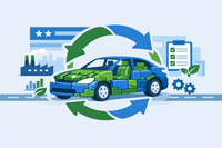 USA bewegen sich auf bundesweite Vorgaben zum Rezyklatanteil in Kunststoffen für Kraftfahrzeuge zu