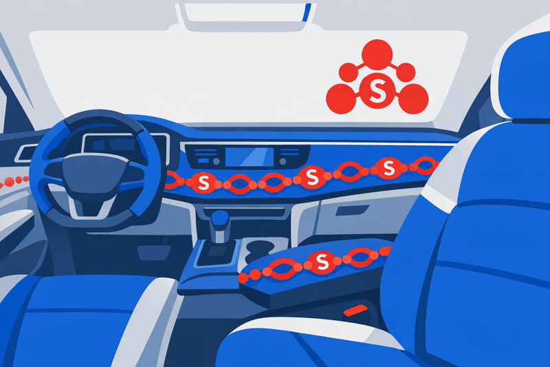 Schwefelbasierte antimikrobielle Kunststoffe halten Einzug in den Fahrzeuginnenraum, während Behörden die Aufsicht verschärfen