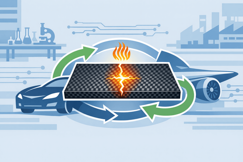 Texas A&M Unveils Self-Healing, Recyclable Carbon-Fiber Composite