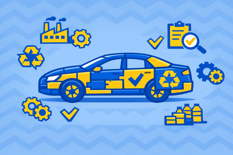 EU Finalizes Recycled-Content Certification Rules for Automotive Plastics by 2026