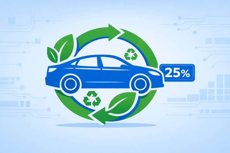 EU Sets 2026 Deadline for Automotive Recycled-Content Certification Rules