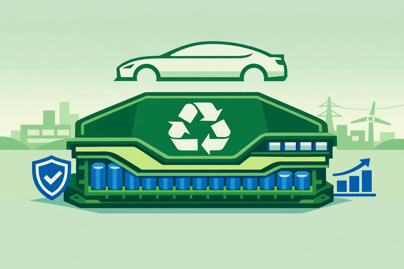 North American Automakers Accelerate PCR Adoption in EV Battery Housings
