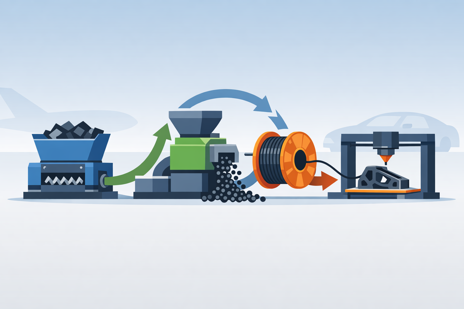 Daher Unveils Industrial-Scale Thermoplastic Composite Upcycling