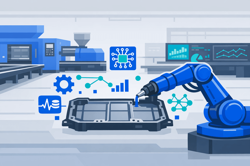 AI-Driven Injection Molding Adoption Surges as EV Battery Enclosure Demand Accelerates Capacity Shifts