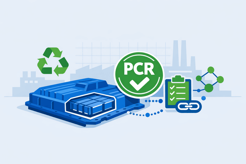 North American OEMs Push to Mandate Third-Party PCR Certification for EV Battery Housings