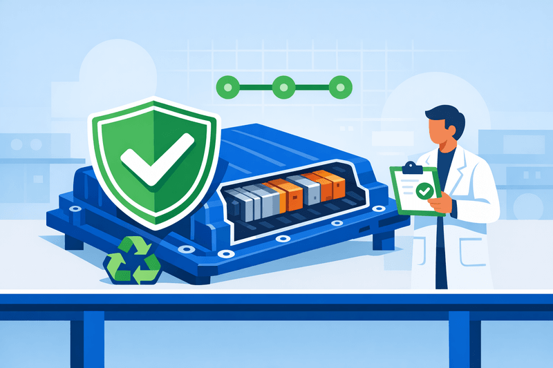North American OEMs Mandate Third-Party PCR Certification for EV Battery Housings