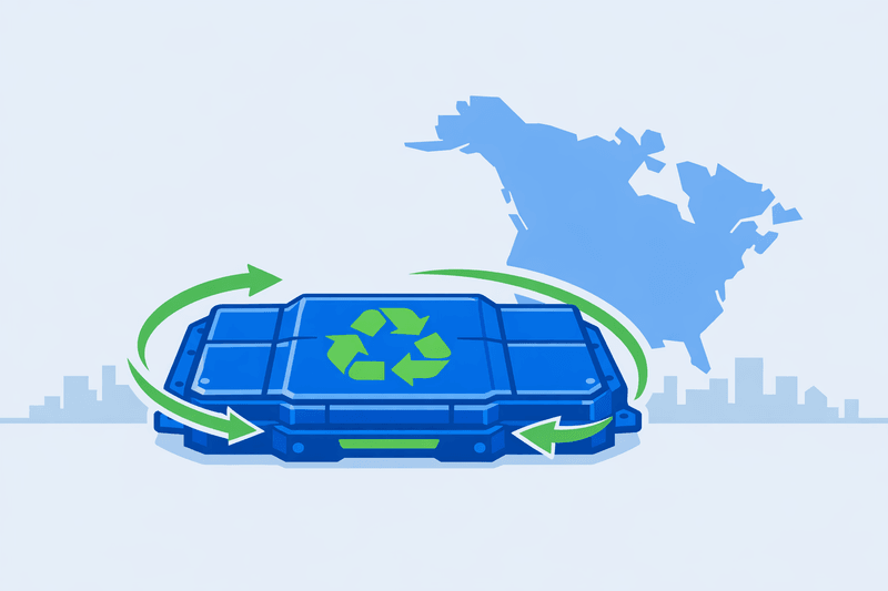 Nordamerikanische Autobauer treiben Einsatz von Recyclingkunststoffen in Gehäusen von Batteriepacks für Elektrofahrzeuge voran