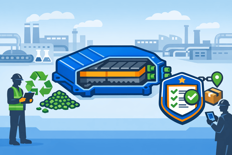 Nordamerikanische Autohersteller forcieren unabhängige PCR-Zertifizierung für Batteriegehäuse von Elektroautos
