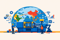 China-Plus-One Strategy Sparks US$14B Growth in Automotive Injection Molding Equipment