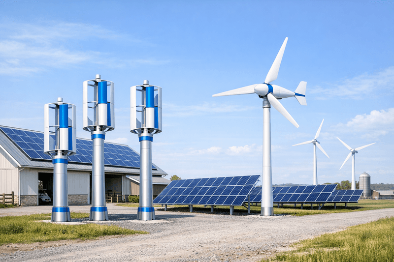 Schritt-für-Schritt-Anleitung zur Auslegung und Einführung eines WindSun-Hybridsystems für Ihren Hof