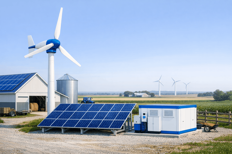How to Design a WindSun Hybrid Solar-Wind System for Farms: A Practical 6-Step Blueprint