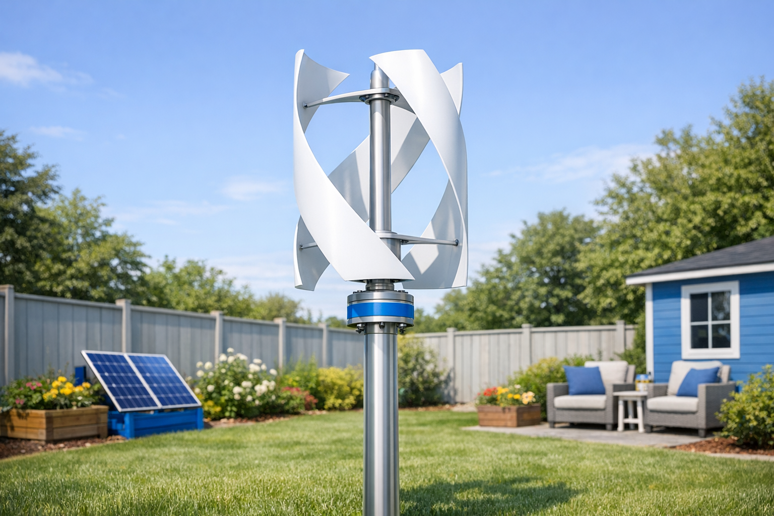 Energía eólica en tu jardín: guía práctica de aerogeneradores domésticos en tiempos de crisis energética