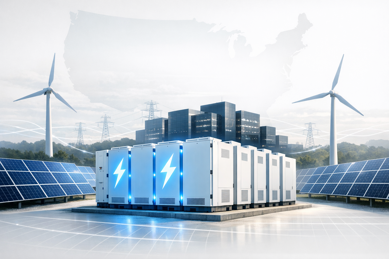 The Rise of Battery Storage: How the US 57 GWh Boom Is Reshaping Grid Storage, Data Centers and Distributed Energy