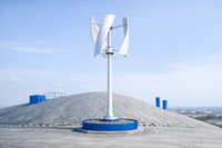 Leichte Windkraftanlagen auf künstlichen Hügeln und Deponien: Technischer Planungsguide