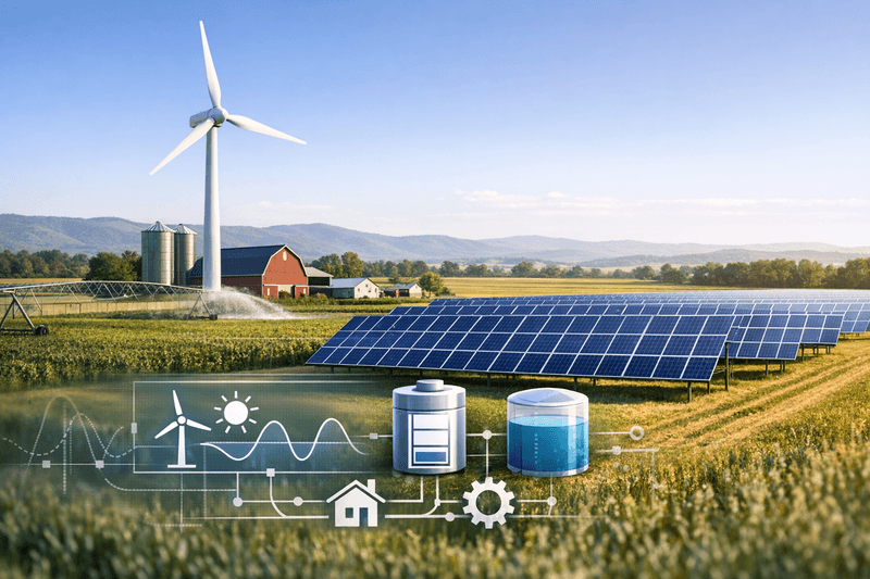 Step-by-Step Guide to Designing a WindSun Hybrid System for Farms