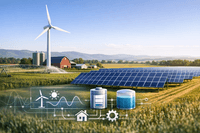 Step-by-Step Guide to Designing a WindSun Hybrid System for Farms