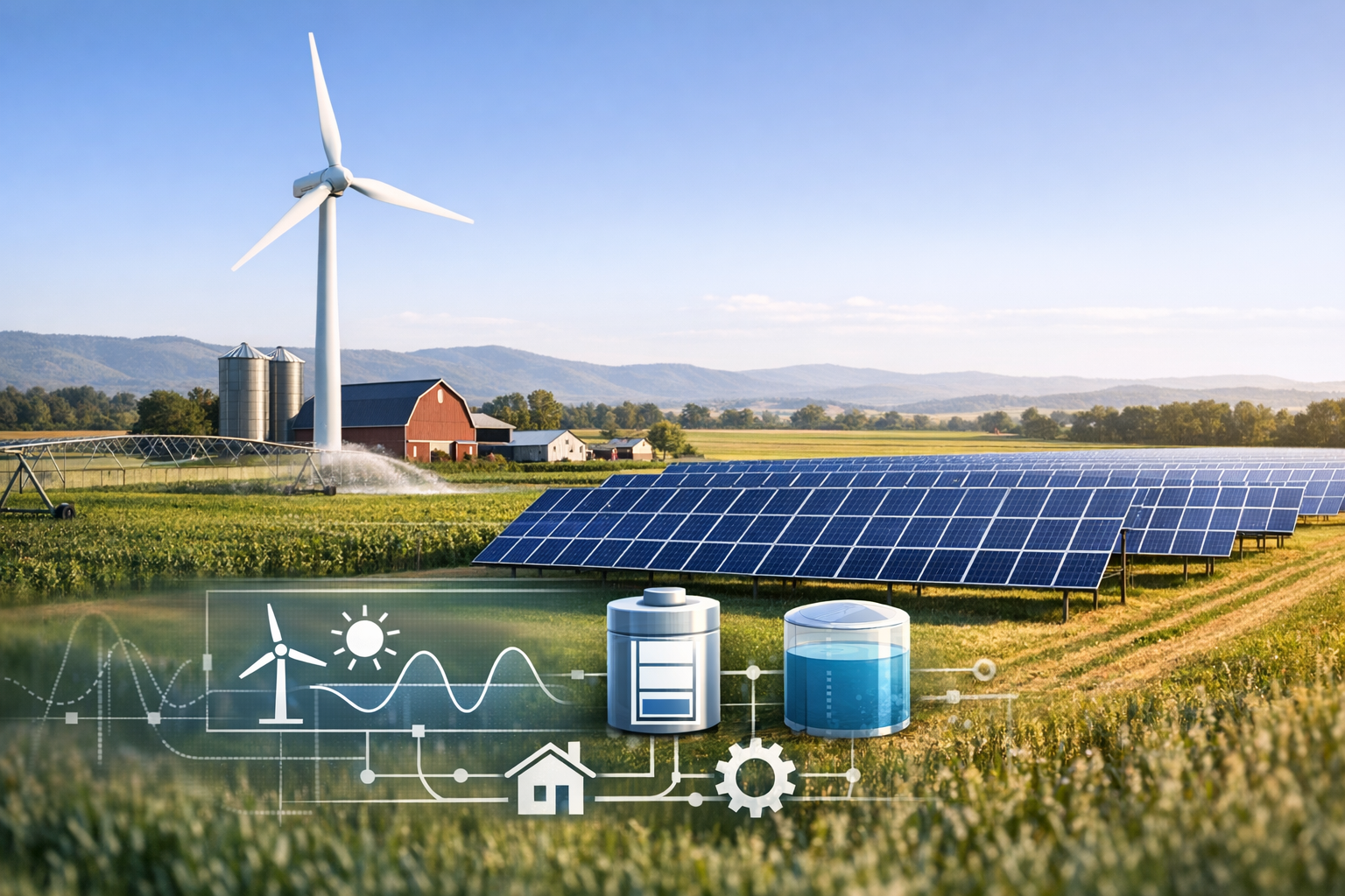 Step-by-Step Guide to Designing a WindSun Hybrid System for Farms