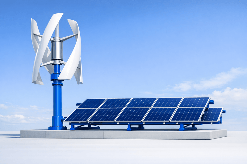 Sistemas híbridos eólico-solar: la innovación técnica como ventaja estratégica