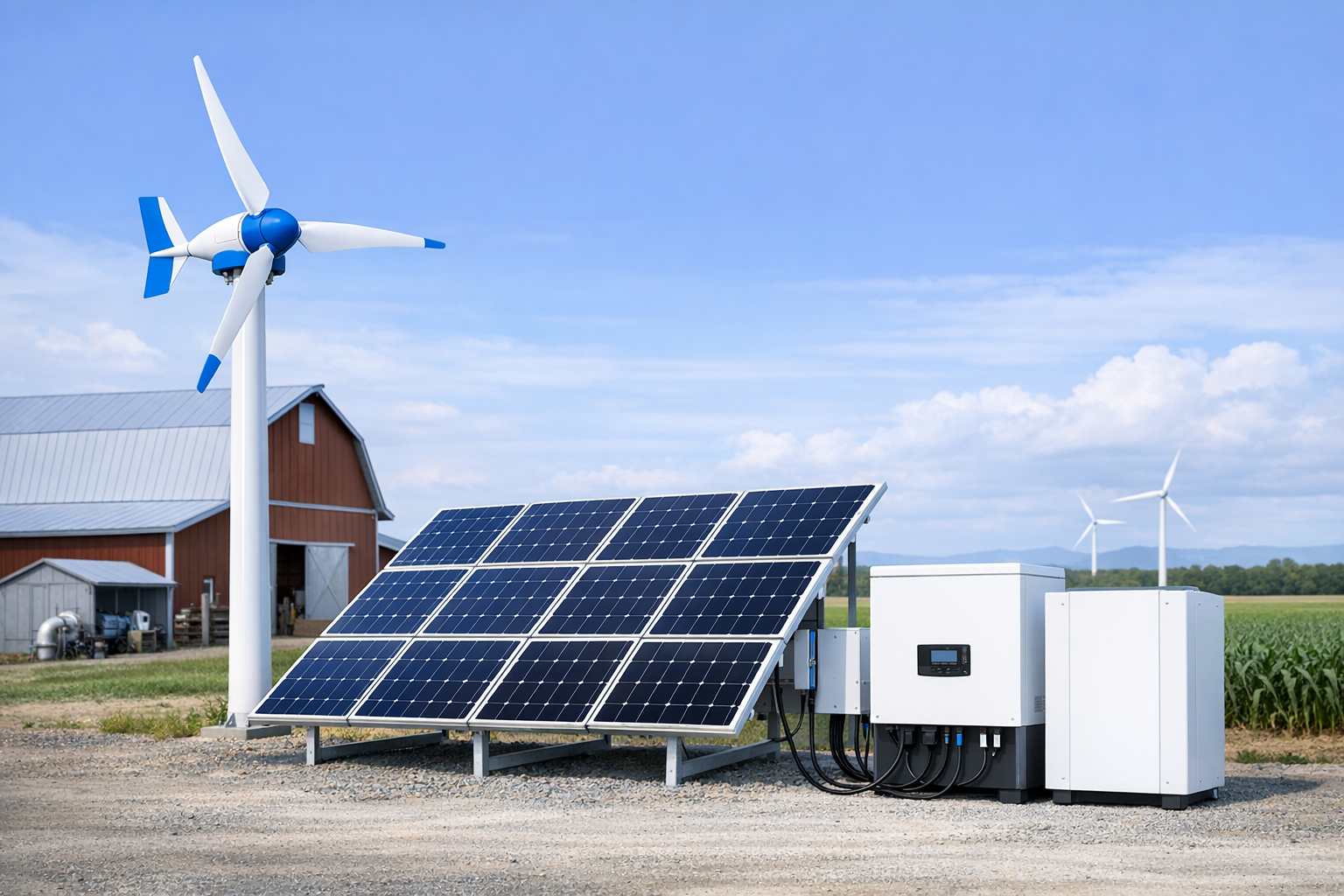 Decentralized WindSun Hybrids for Farms: A Practical Roadmap to Autonomy, Reliability, and ROI