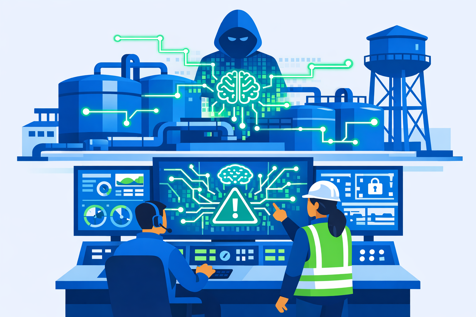 Commercial AI Models Used in Live OT Intrusion Against Water Utility