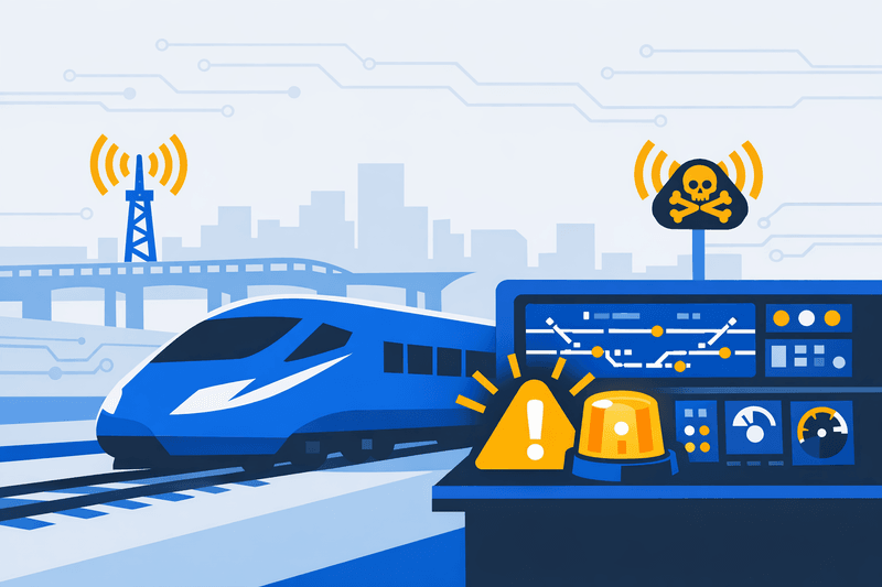 Taiwan Rail Spoofing Exposes TETRA Security Gaps in Transit OT Networks