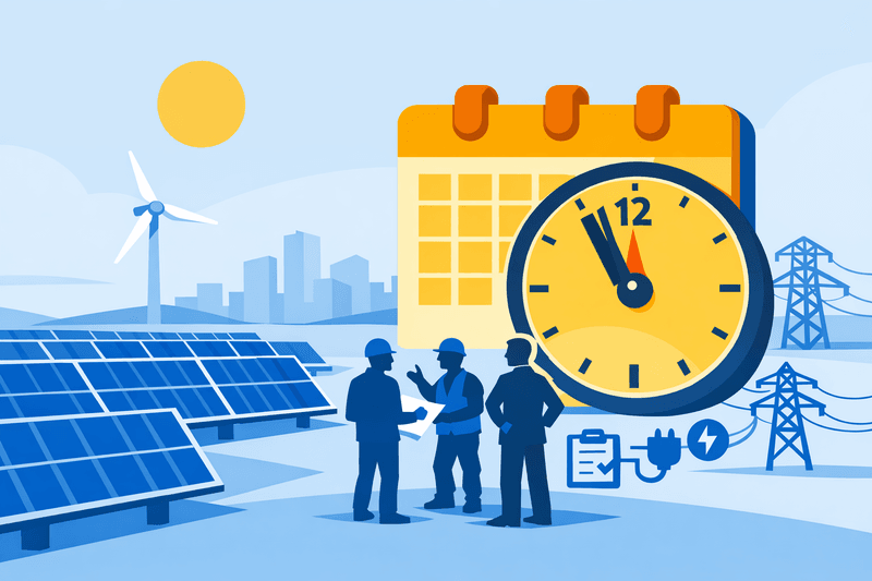 Tax Credit Deadlines Fuel Solar Rush as Permitting and Labor Bottlenecks Mount
