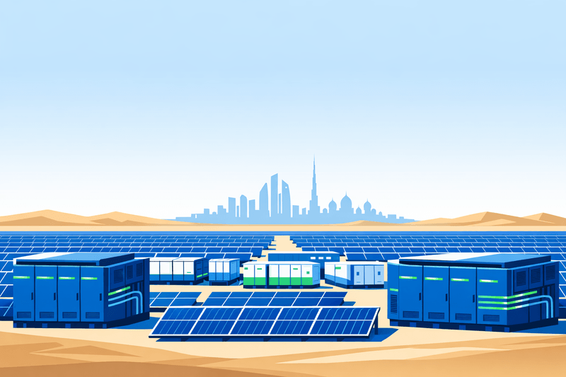 Masdar Selects Sungrow for World's First Gigawatt-Scale 24/7 Renewable Project