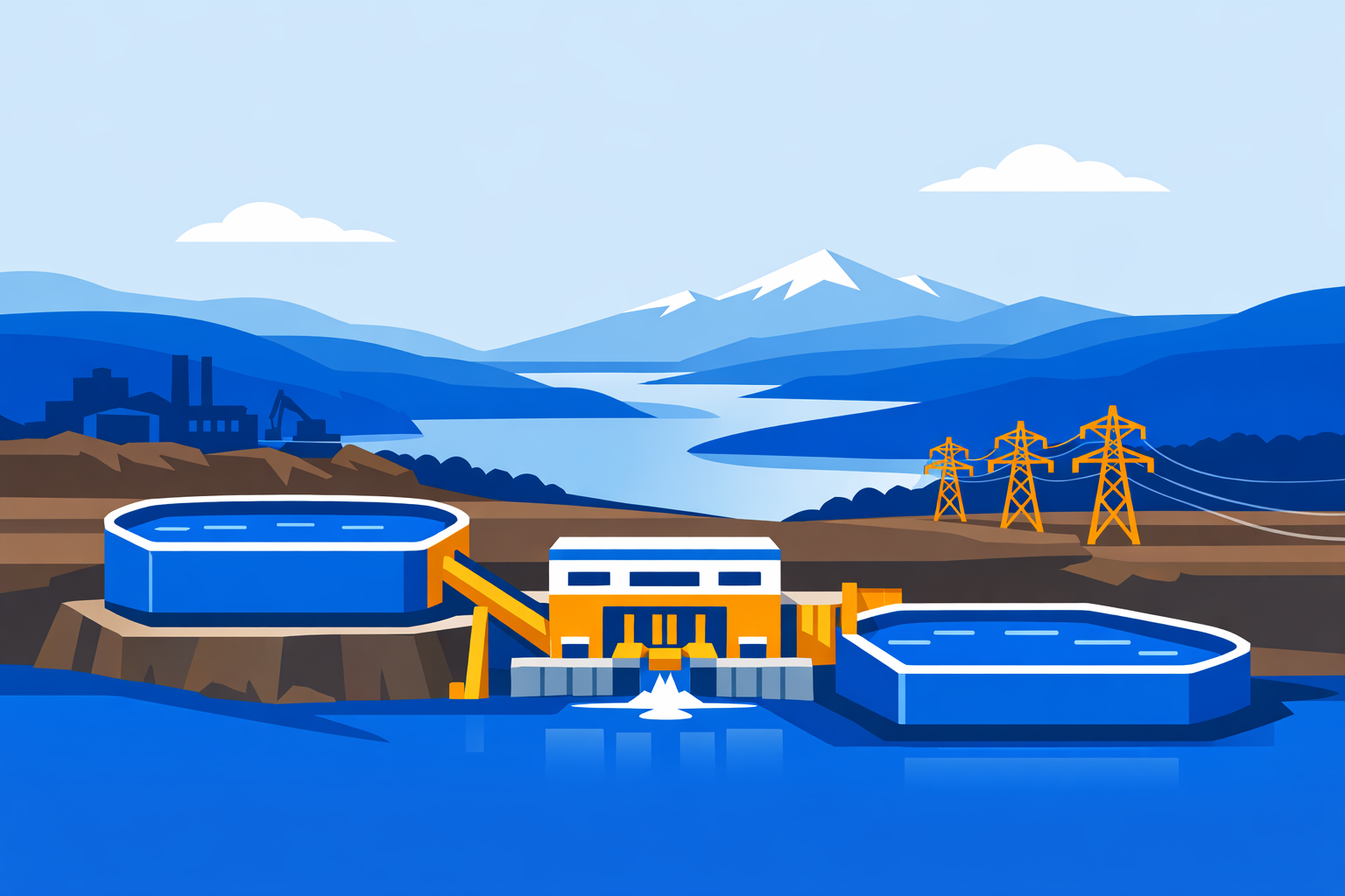 FERC Licenses 1.2 GW Pumped Hydro Project on Columbia River Brownfield