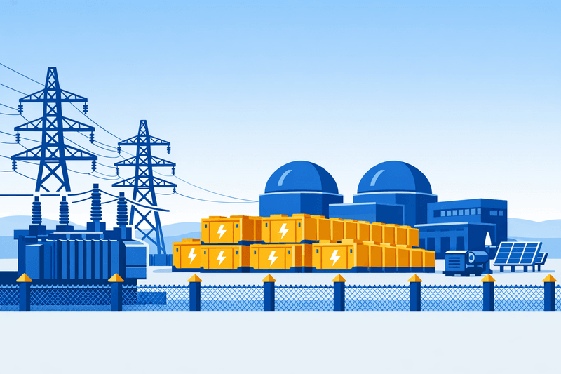 Decommissioned Nuclear Sites as Ultra-Large Battery Storage Hubs: Grid Opportunity, Siting Hurdles, and the Path to Deployment