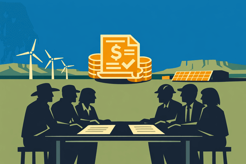 Wyoming Communities Push to Make Energy Developers Pay Up Front