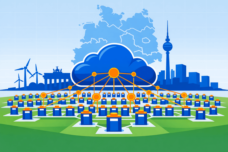 RWE and Polarium Gear Up Germany with 50MW/135MWh VPP: A New Era for DER Aggregation and Grid Flexibility