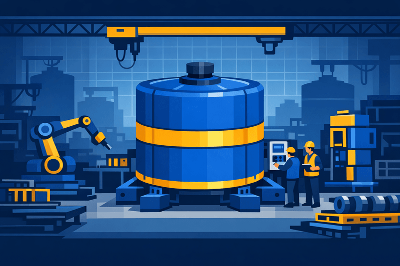 US Startup Qnetic Launches Grid-Scale Flywheel Production