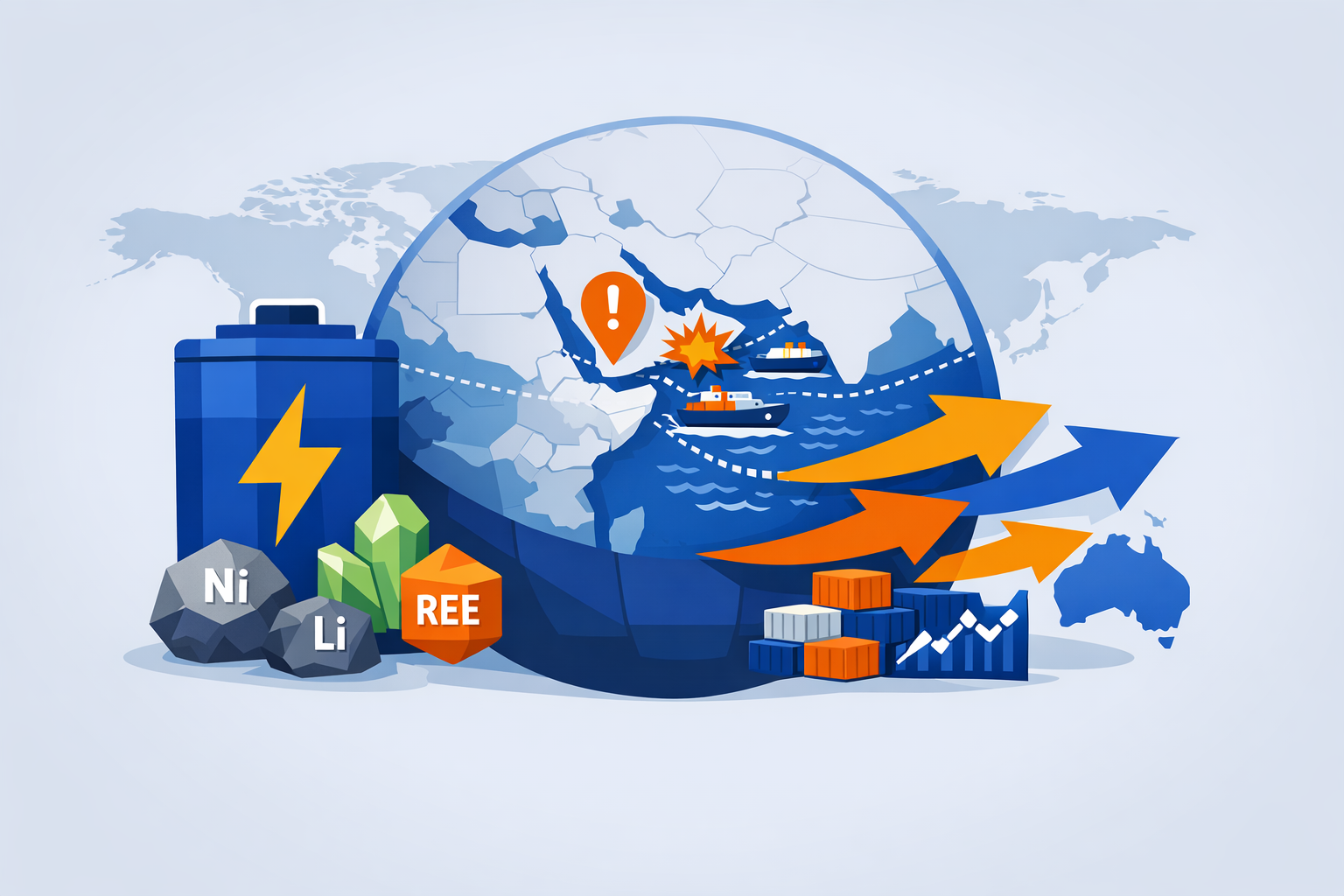 Iran Conflict Reshuffles Battery Metals Supply Chains