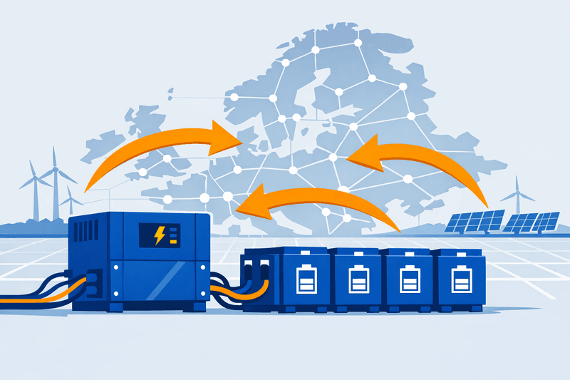 EU Advances Grid-Forming Inverter Standards for Cross-Border Long-Duration Storage