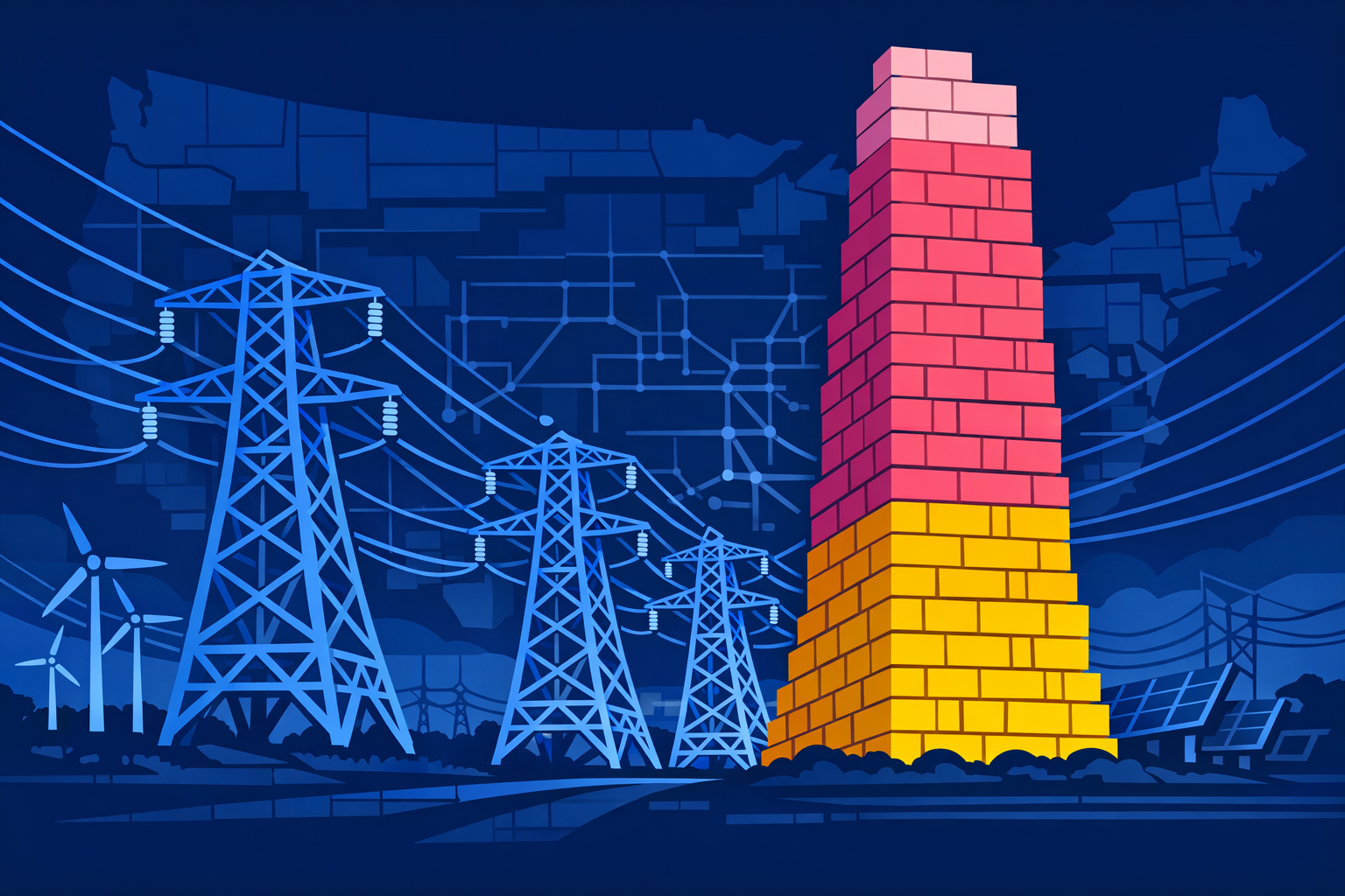 U.S. Grid Interconnection Queue Holds Over 2 TW as Study Delays Compound