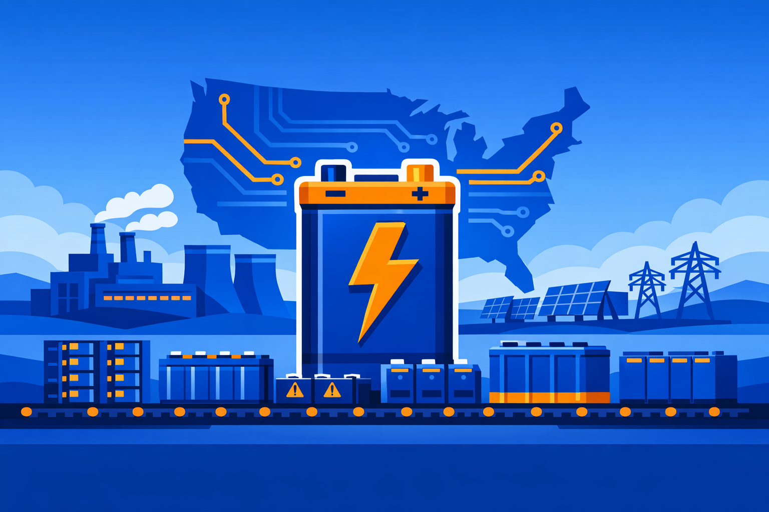 U.S. Grid Battery Boom Spurs Domestic Manufacturing Surge