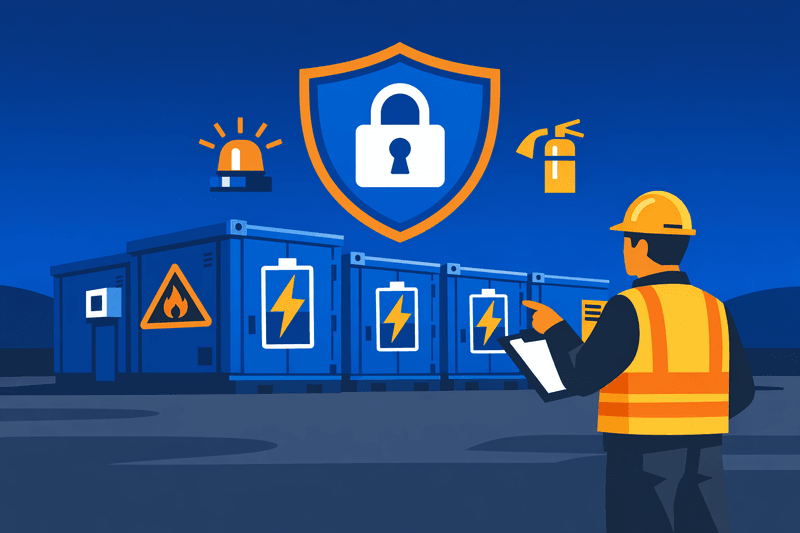 US Tightens National BESS Safety Framework After Fire Incidents