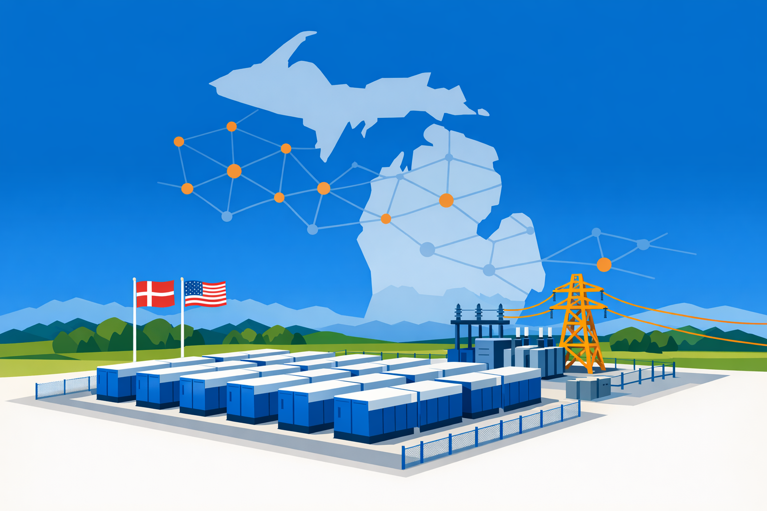 Ørsted Acquires 150 MW Michigan BESS from ESA Solar in Cross-Border Deal