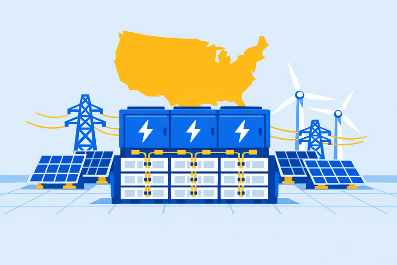 U.S. Energy Storage Posts Record Q1, Confronts Interconnection and Policy Headwinds