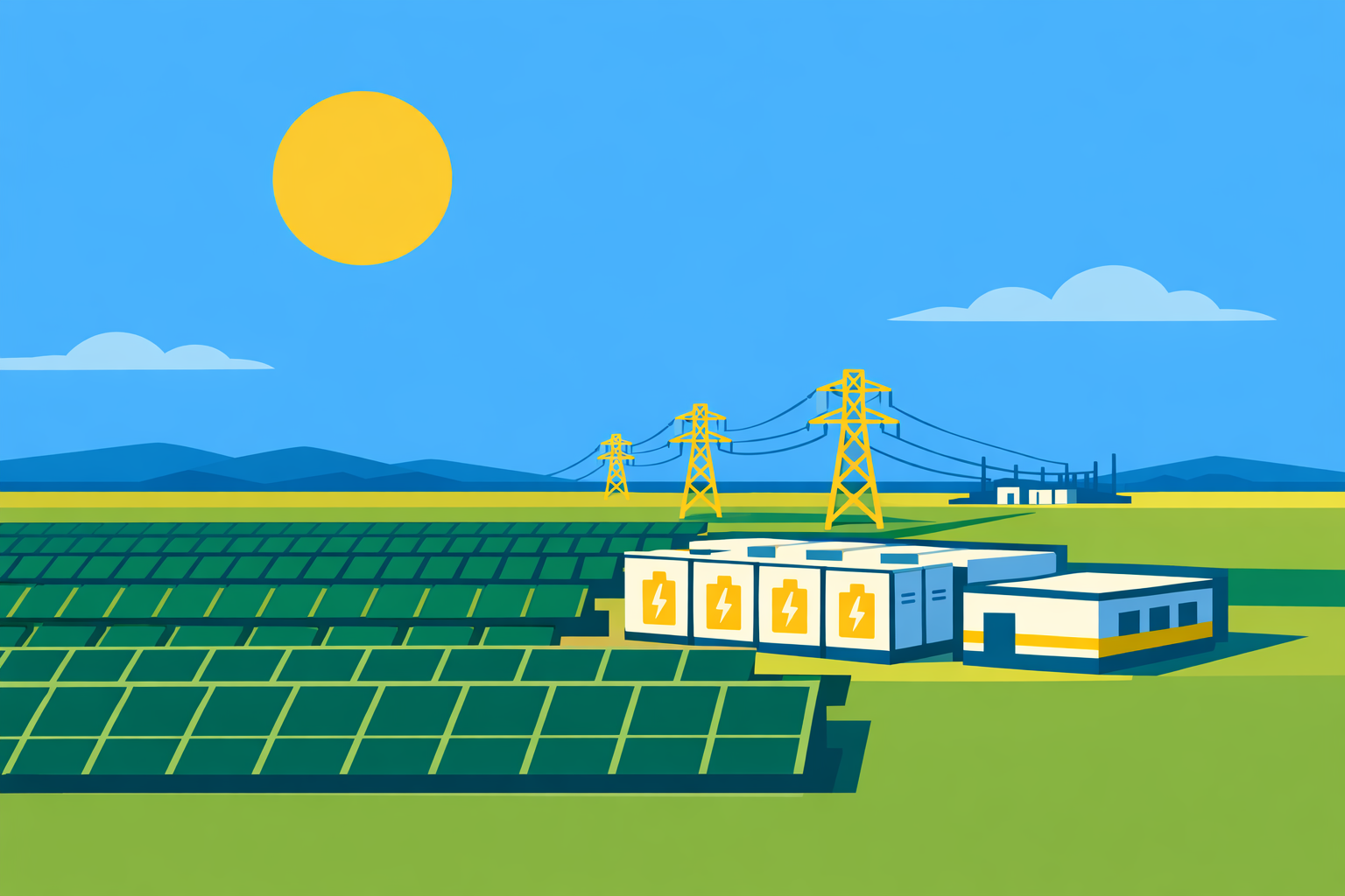 Finney County Approves 400 MW Solar-Storage Pair, Signaling Rural Grid Push